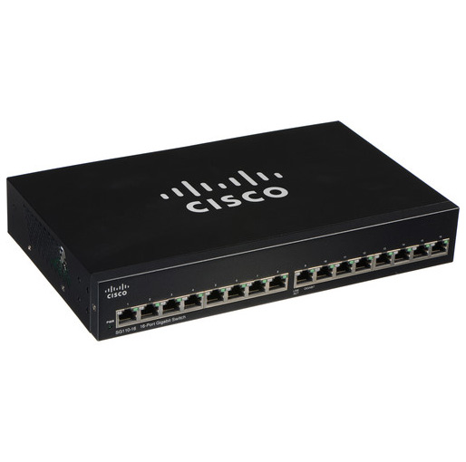 Cisco SG110-16 110 Series 16-Port Unmanaged Network Switch