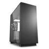 SHARKOON PURE STEEL BLACK GAMING CASE - Black