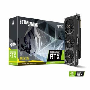 Zotac Gaming GeForce RTX 2080 Ti AMP Edition 11GB GDDR6 PCI-E Gen 4x4 - Graphics Card