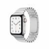 Apple Watch Strap 38mm Silver Link Bracelet - One Size Strap (fits 135–195mm wrists.)