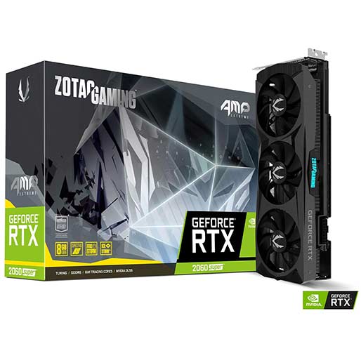 Buy Zotac RTX 2060 Super AMP Extreme 8GB GDDR6 PCI-E Gen 4×4 - Graphics