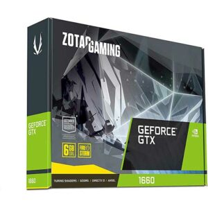Zotac GTX 1660 Super AMP 6GB GDDR5 PCI-E Gen 3x4 - Graphics Card
