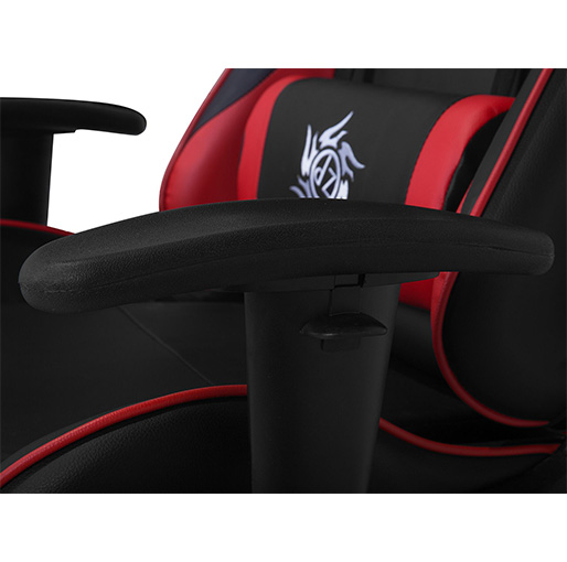 Victory Black and Red Adjustable Gaming Chair