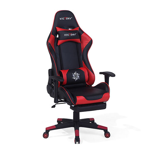 Victory Adjustable Gaming Chair (Black & Red, Black & Blue) 7