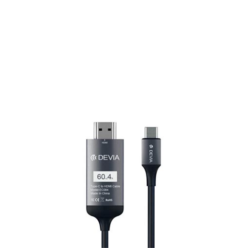 Devia Storm series HDMI Cable (Type-c to HDMI)-Black