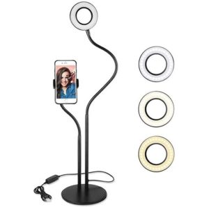 L-Series-Selfie-Ring-Light-with-Cell-Phone-Holder-Stand
