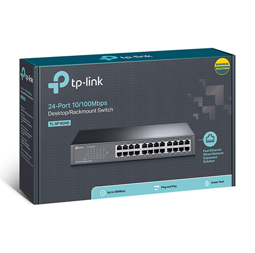 24-port 10/100Mbps Desktop/Rackmount Switch