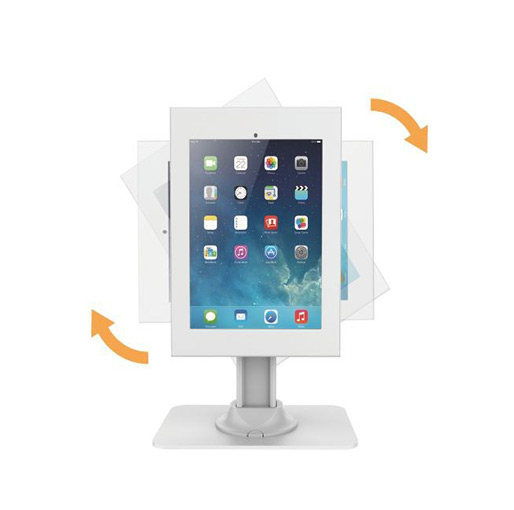 Anti-theft Countertop Tablet Kiosk Stand for 12.9" iPad Pro