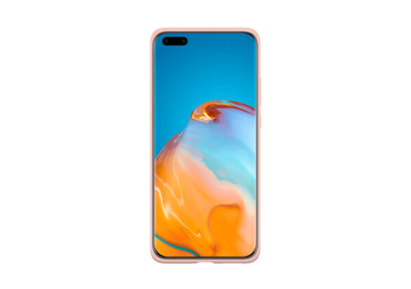 HUAWEI P40 Pro official Protective PU Case - pink 4