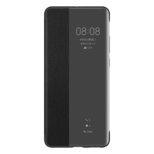 Huawei P40 Pro Official Smart View Flip Leather Case - Black