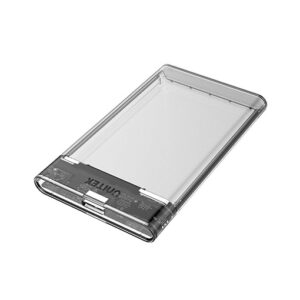 UNITEK DiskGuard Limpid R - USB3.1 SATA6G 2.5” HDD/SSD Hard Disk Enclosure - S1103A