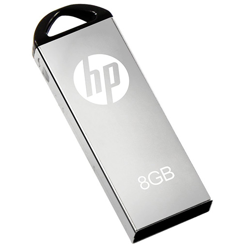 HP V220W 8GB USB2.0 Pen Flash Drive