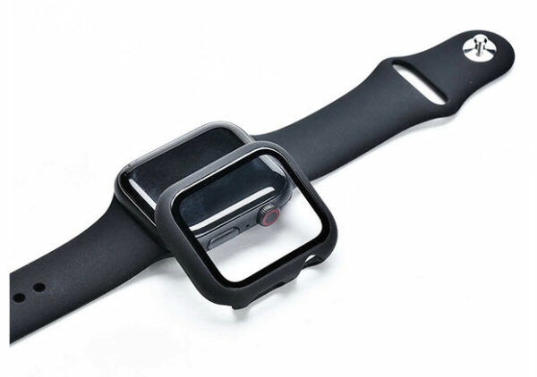 360 Full Cover Tempered Glass for 44mm Apple Watch Curved Screen Protector 3