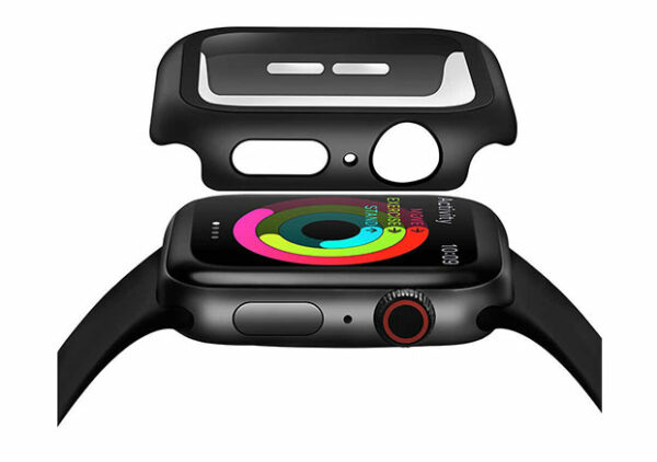 360 Full Cover Tempered Glass for 44mm Apple Watch Curved Screen Protector 6