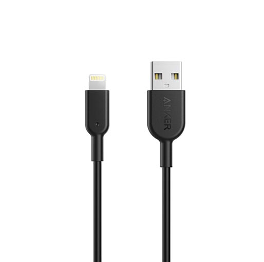 Anker PowerLine II 3ft Lightning (Apple MFi Certified) ChargingSync Cable-A8432H