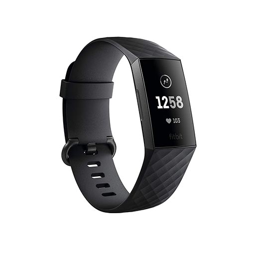 Fitbit Charge 3 Fitness Activity Tracker-Black