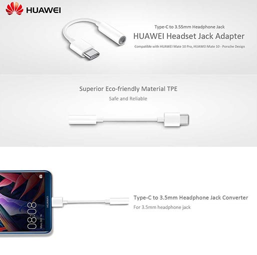 Huawei headset outlet adapter