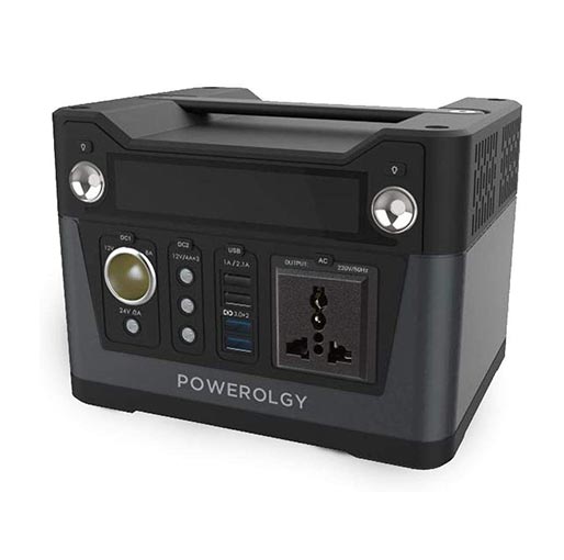 Powerology Portable Power Generator 75000mAh 300W QC3.0 - Black