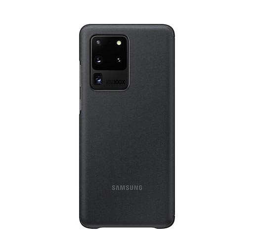 Samsung Galaxy S20 Ultra Smart Clear View Cover-Black