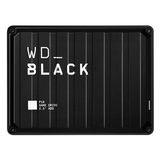 WD Black 4TB P10 Game Drive Portable External Hard Drive Compatible with PS4, Xbox One, PC and Mac