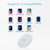 Anker PowerWave 7.5 Fast Wireless Charging Pad with Internal Cooling Fan