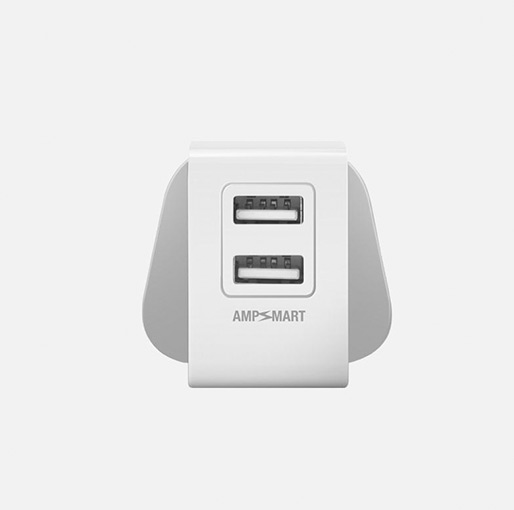 Energea AmpCharge 3.4 2 USB 17 W wall charger- UK
