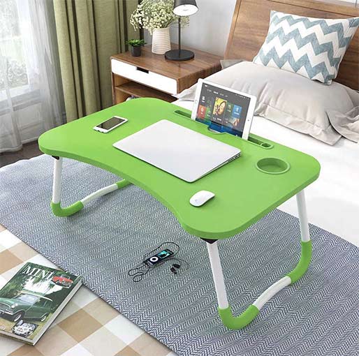 Portable Foldable Laptop Desk (Bed & Sofa Computer Table)