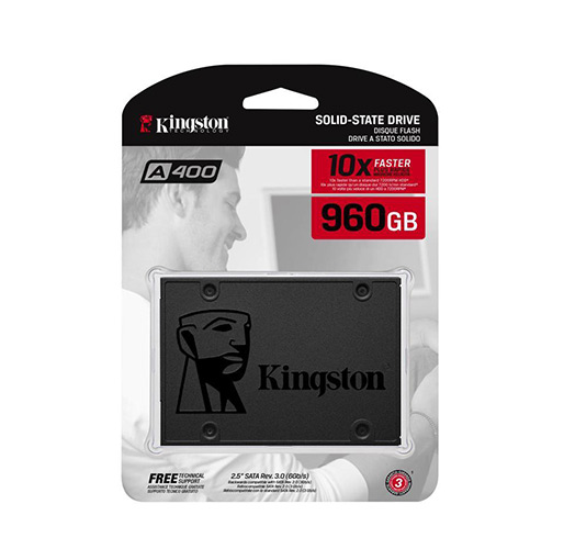 Kingston A400 960GB 2.5" SATA-III SSD