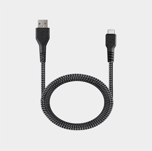 Energea FibraTough USB-C to USB-A Cable 1.5M