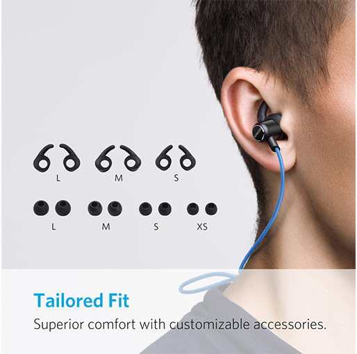 SoundBuds Slim Wireless Workout Headphones