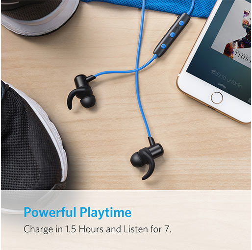 SoundBuds Slim Wireless Workout Headphones