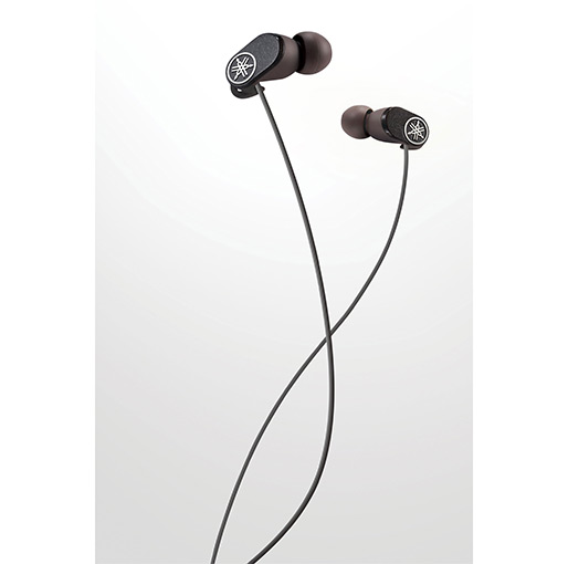 Yamaha earphones EPH-32 canal type Standard type Black