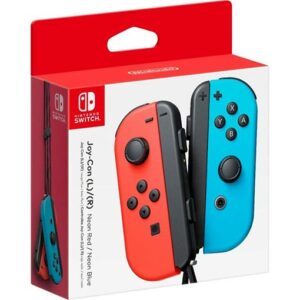 Nintendo Switch Joy-Con Controller Pair - Neon Red & Blue