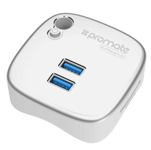 Buy Promate Surfacehub All-in-One Portable USB 3.0 Docking Station for Microsoft Surface at best price in Qatar.