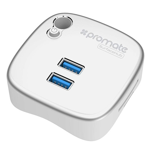 Buy Promate Surfacehub All-in-One Portable USB 3.0 Docking Station for Microsoft Surface at best price in Qatar.