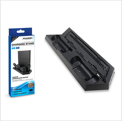 Buy DOBE TP4-891 PS4 / Slim Charging & Cooling Stand at best price in Qatar.