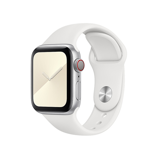 Apple Watch Strap 40mm White Sport Band – Regular