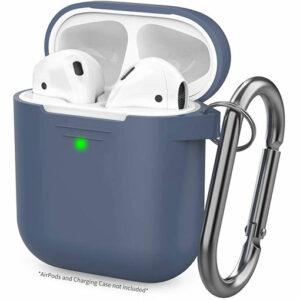 AHASTYLE AirPods 1 & 2 Color Case Protective Cover - Navy Blue
