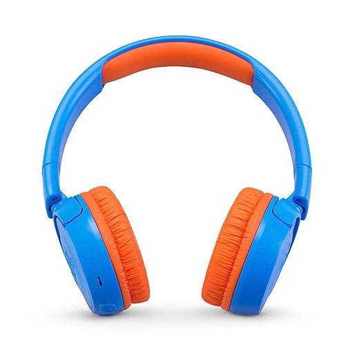 JBL JR300 Bluetooth Kids Wireless On-Ear Headphones - Rocker Blue