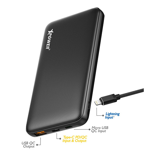 XPower LP10 18W (Type C & USB) PD & QC Power Bank