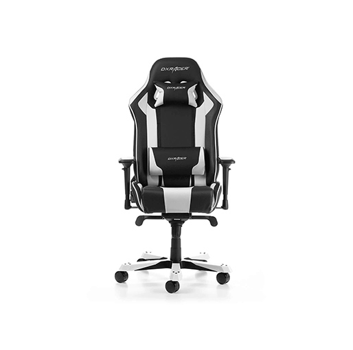DXRacer King Series Gaming Chair Black / White -K06-NW