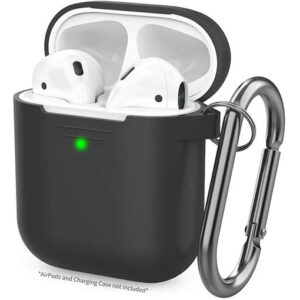 AHASTYLE AirPods 1 & 2 Color Case Protective Cover-Black