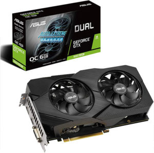 Buy Asus GeForce GTX 1660 Super 6GB Overclocked Dual-Fan Evo Edition VR Ready HDMI DisplayPort DVI Graphics Card (DUAL-GTX1660S-O6G-EVO) in Qatar