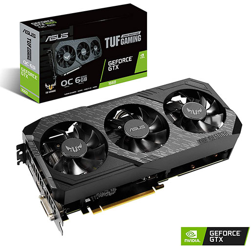 Buy Asus TUF Gaming X3 GeForceR GTX 1660 OC edition 6GB GDDR5 Graphics Card in Qatar