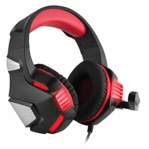 Hunterspider V3 3.5mm Headsets Bass Gaming Headphones Red : PC | PS4 | XBOX | Mobile