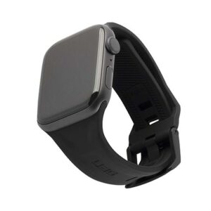 UAG Urban Armor Gear 42/44mm Apple Watch Band Silicone Scout Strap -Black