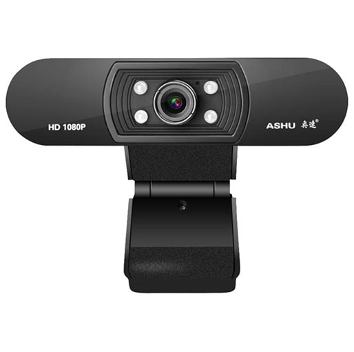 Webcam Ashu H800 FullHD With Microphone