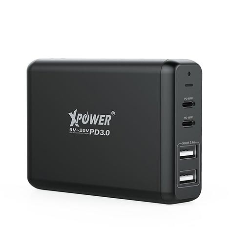 Buy Xpower DCPD2 75W Desktop Charger 4 Ports Charging Station at Best Price in Doha, Qatar