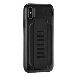 iPhone X / Xs BOOST Black Mobile Case With Kickstand