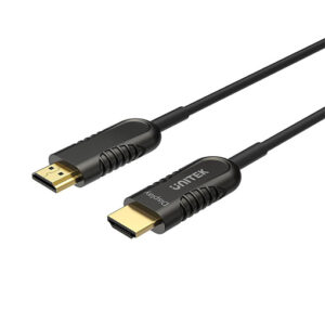 Buy Unitek Ultrapro 4K HDMI 2.0 Active Optical Cable Male to Male - 50Mtr at best price in Qatar